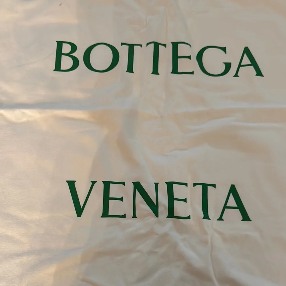 Bottega Veneta White and Green dust bag - Picture 5 of 7